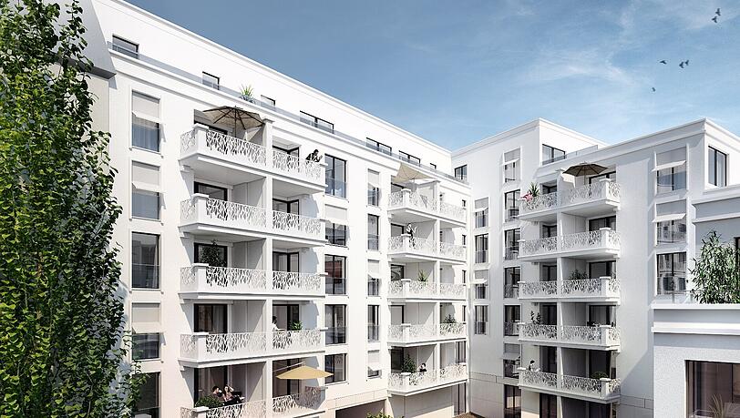 ... sie entstehen zwischen der Oettingenstraße im Westen und der Reitmorstraße im Osten auf 4700 Quadratmetern Erbbaugrundstück. ... sie entstehen zwischen der Oettingenstraße im Westen und der Reitmorstraße im Osten auf 4700 Quadratmetern Erbbaugrundstück.
