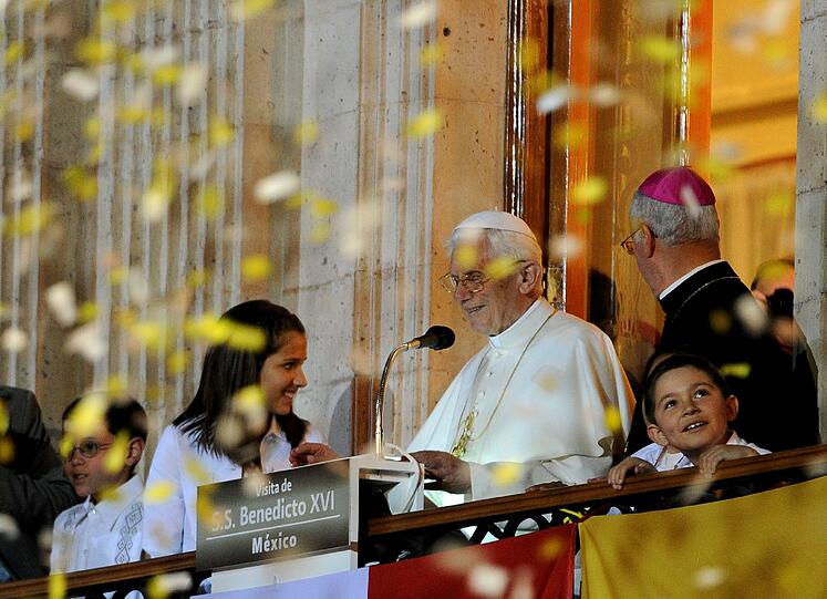 Papst Benedict XVI in Mexiko - sehen Sie hier die Bilder...
