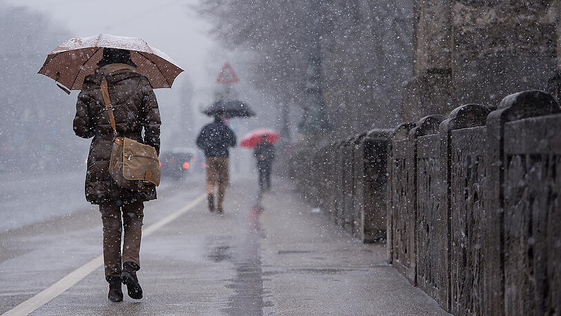 Nasskalt wird es in den nächsten Tagen: Der Winter macht nur eine kurze Pause.