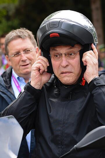 Die Biker-Saison wird in Kulmbach eröffnet: Die Bilder von der 14. Motorrad-Sternfahrt.