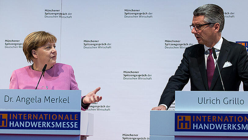 BDI-Präsident Grillo warnt vor Protektionismus BDI-Präsident Grillo warnt vor Protektionismus