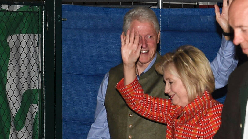 Frau Hillary Clinton war auch mit dabei