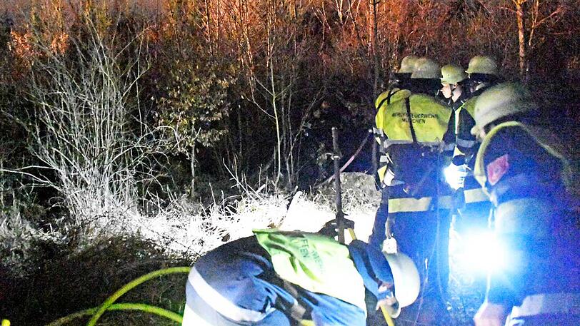 Die Feuerwehr konnte die Flammen löschen.