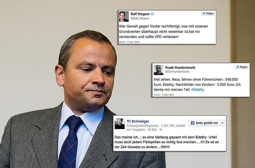 Die Mehrheit der Deutschen kann das Urteil im Prozess um Sebastian Edathy nicht verstehen.