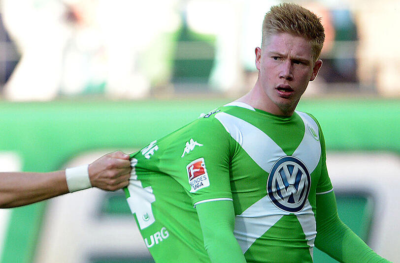 Kevin De Bruyne steht seit Januar 2014 beim VfL Wolfsburg unter Vertrag.