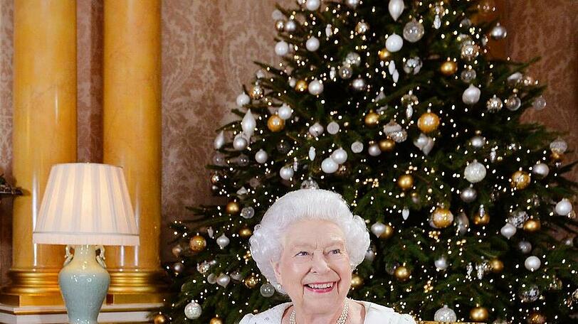 Queen Elizabeth II. bei einer ihrer Weihnachtsansprachen