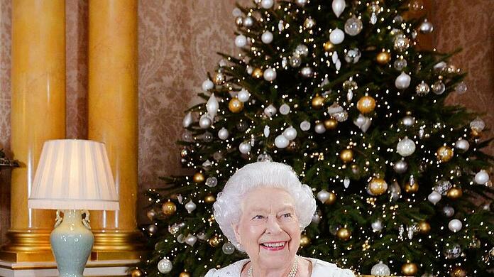 Queen Elizabeth II. bei einer ihrer Weihnachtsansprachen