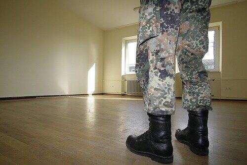 Der gewürgte Soldat beschwerte sich nicht