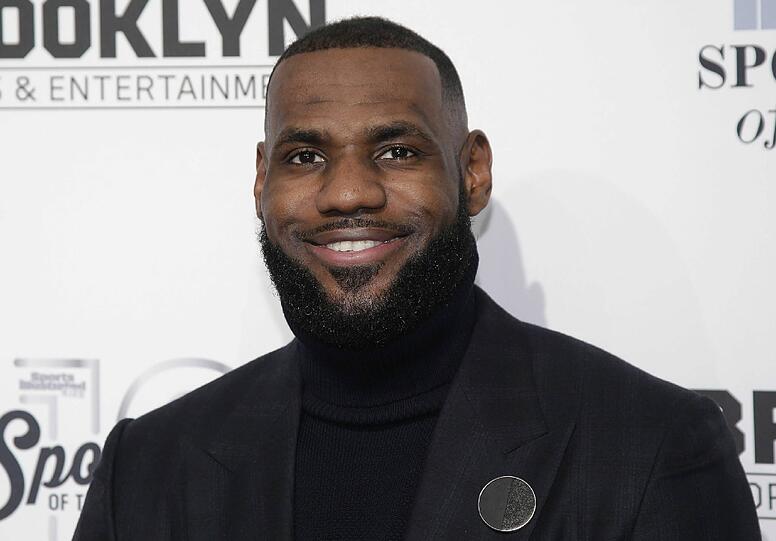 Im Mittelpunkt stand aber natürlich der Preisträger: Le Bron James.