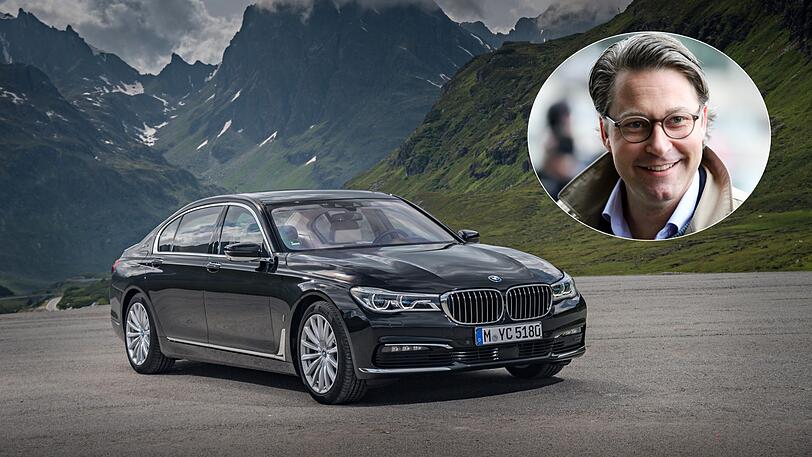Andreas Scheuer, Bundesminister für Verkehr und digitale Infrastruktur: BMW 740Le xDrive iPerformance mit einem CO2-Ausstoß von 224 g/km.