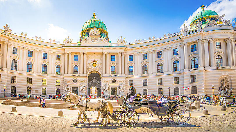Die Hofburg gehört zu den Highlight in Wien