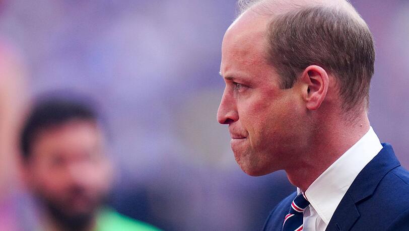 Vollprofi: Prinz William lässt die Buh-Rufe über sich ergehen