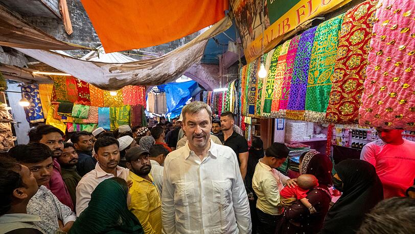 Bayerns Ministerpräsident musste seine Indien-Reise wegen der Beschwerden vorzeitig abbrechen. (Archivbild)