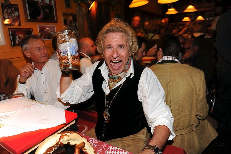 Thomas Gottschalk auf dem Oktoberfest im Hippodrom