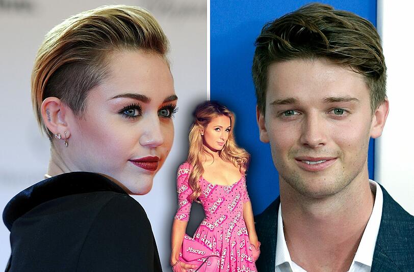Haben sich Miley Cyrus, Paris Hilton und Patrick Schwarzenegger nach einer wilden Knutscherei in einem Nachtclub in Miami ein Bett geteilt?