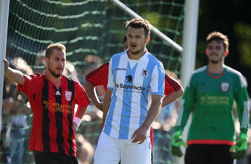 TSV-Schützenfest beim FC Eintracht München. Die Bilder vom Testspiel.