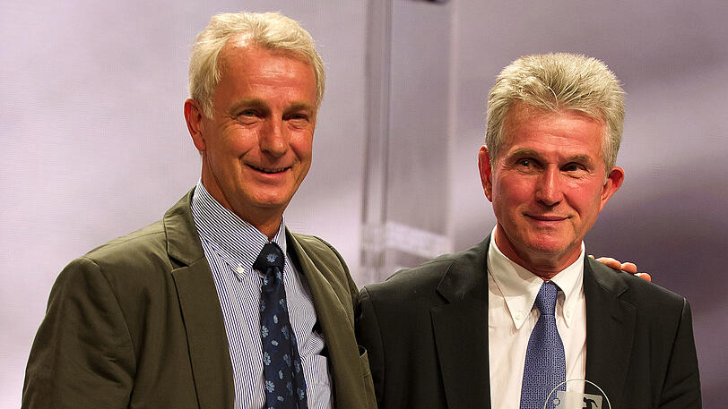 Rainer Bonhof (l.) und Jupp Heynckes wurden gemeinsam Welt- und Europameister.