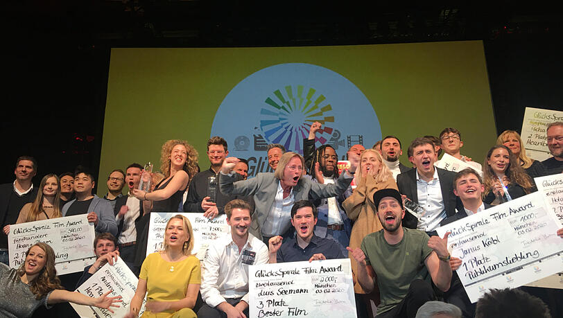 Euphorie pur bei der Vergabe der Glücksspirale Filmawards. Euphorie pur bei der Vergabe der Glücksspirale Filmawards.