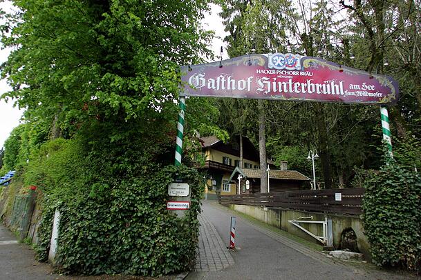 Hier wurden die Spieler des TSV 1860 von Ex-Pr&auml;sident Karl-Heinz Wildmoser beschimpft: Der Gasthof Hinterbr&uuml;hl.