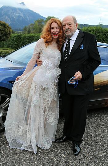 Ralph Siegel mit Frau Laura