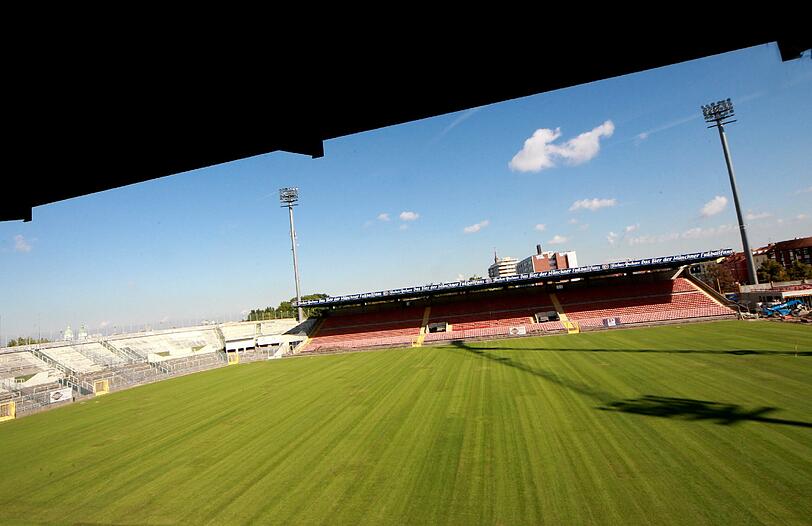 Das Grünwalder Stadion.
