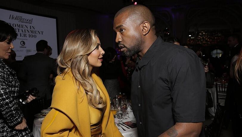 Kim Kardashian mit Ehemann Kanye West Kim Kardashian mit Ehemann Kanye West