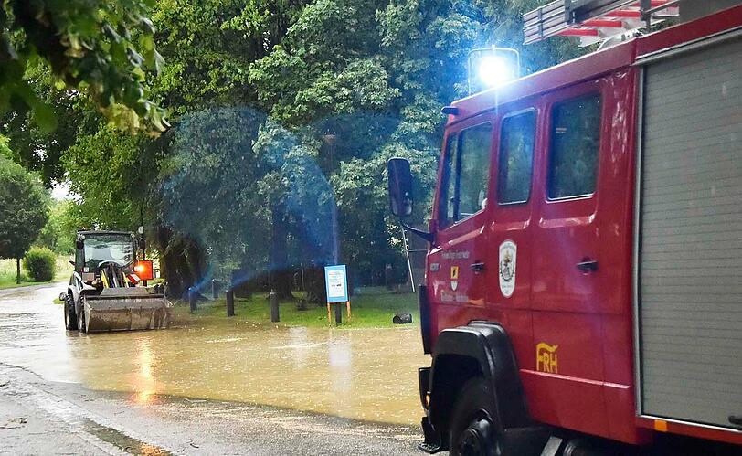 Sehen Sie hier weitere Bilder vom Unwetter im Landkreis Erding.