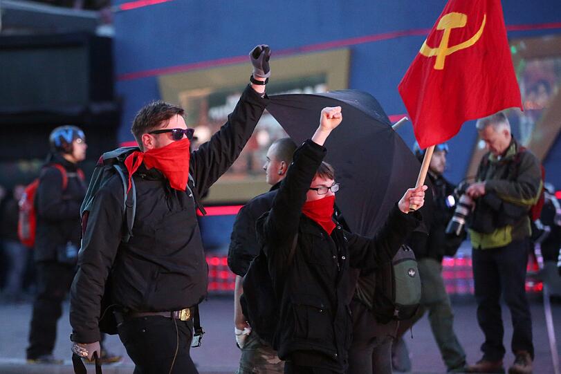 So wild geht's schon vor dem G20 in Hamburg zu