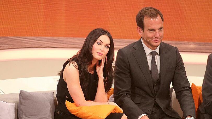 Will Arnett und Megan Fox auf dem "Wetten, dass..?"-Sofa Will Arnett und Megan Fox auf dem "Wetten, dass..?"-Sofa