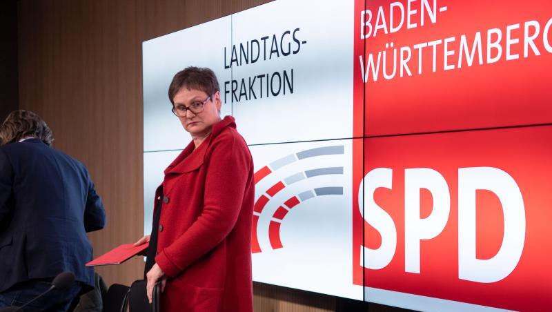 Leni Breymaier, die Landesvorsitzende der SPD Baden-Württemberg, verkündete, dass sie nicht wieder für die Parteispitze kandidieren wolle. Leni Breymaier, die Landesvorsitzende der SPD Baden-Württemberg, verkündete, dass sie nicht wieder für die Parteispitze kandidieren wolle.