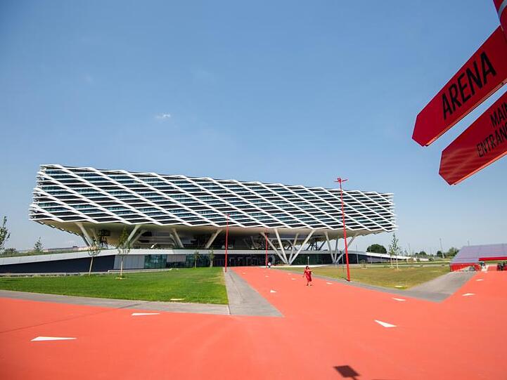 Wird Quartier des DFB-Teams bei der EM 2020: Der Adidas-Campus in Herzogenaurach.
