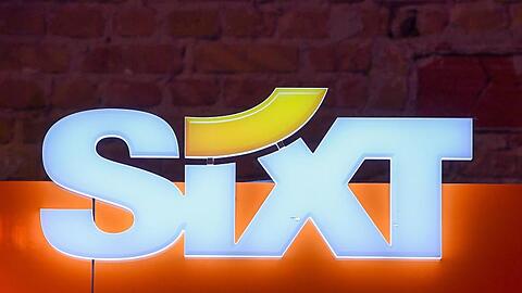 Sixt-Logo. Foto: Jens Kalaene/Archiv
