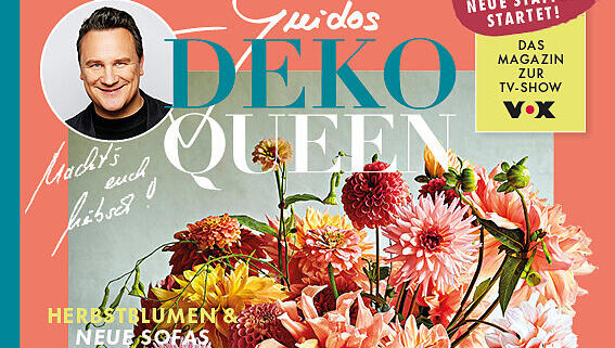 Die aktuelle Ausgabe von "GUIDOS DEKO QUEEN" Die aktuelle Ausgabe von "GUIDOS DEKO QUEEN"