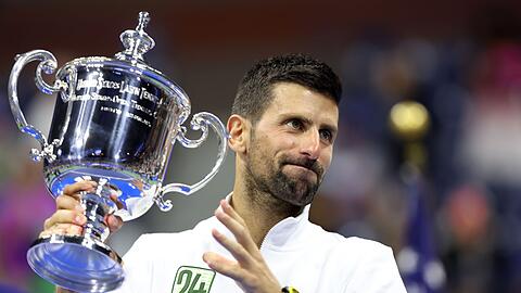 2023 gewann Novak Djokovic bei den US Open seinen bis dato letzten Grand-Slam-Titel.