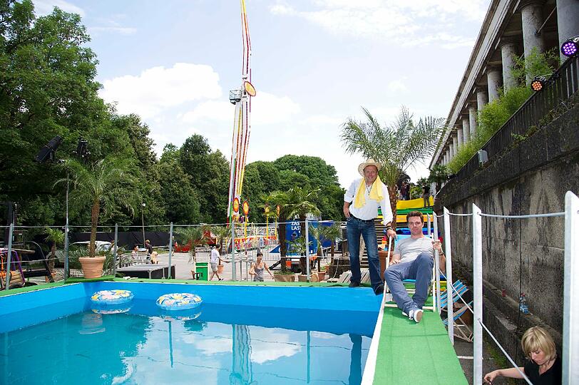 Das P1 bekommt einen Pool - die AZ hat sich schon mal umgesehen.