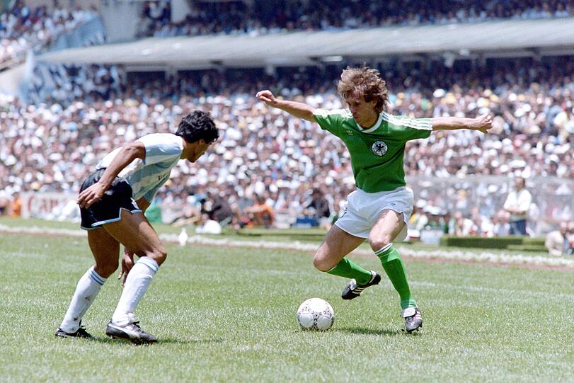 WM-Finale 1986 in Mexiko: Deutschland - Argentinien (2:3)
Norbert Eder