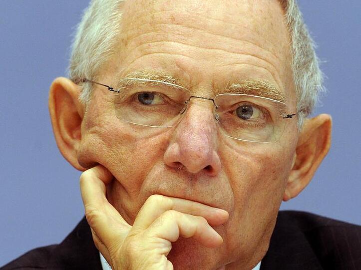 Bundesfinanzminister Wolfgang Schäuble