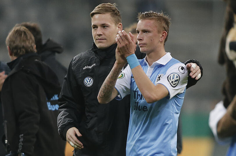 Fehlten am Montag im Teamtraining: Torwart Vitus Eicher und Marius Wolf.