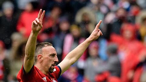 Münchens Franck Ribery. . Foto: Matthias Balk/Archivbild