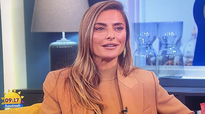 Sophia Thomalla war am Mittwoch im "Sat.1 Frühstücksfernsehen" zu Gast