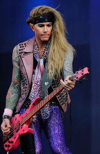 Glam-Rock vom Feinsten: "Steel Panther" auf dem Wacken 2014.