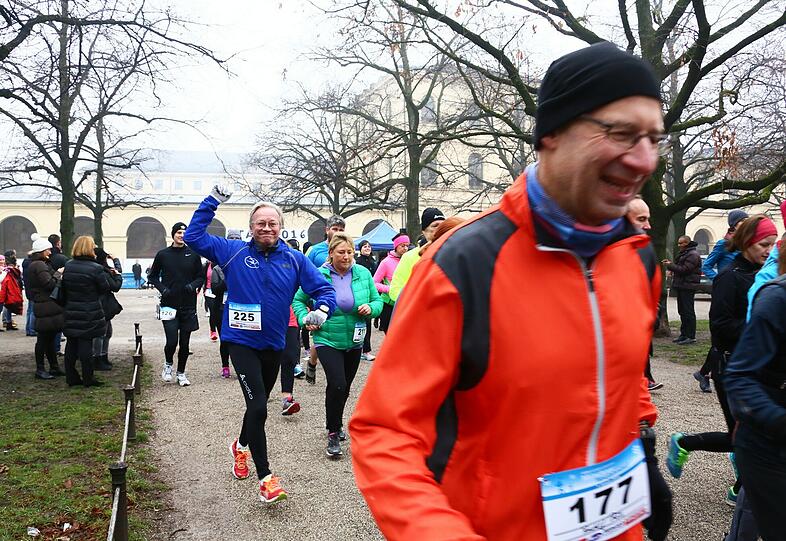 ... und noch mehr Bilder zum Neujahrslauf in München.