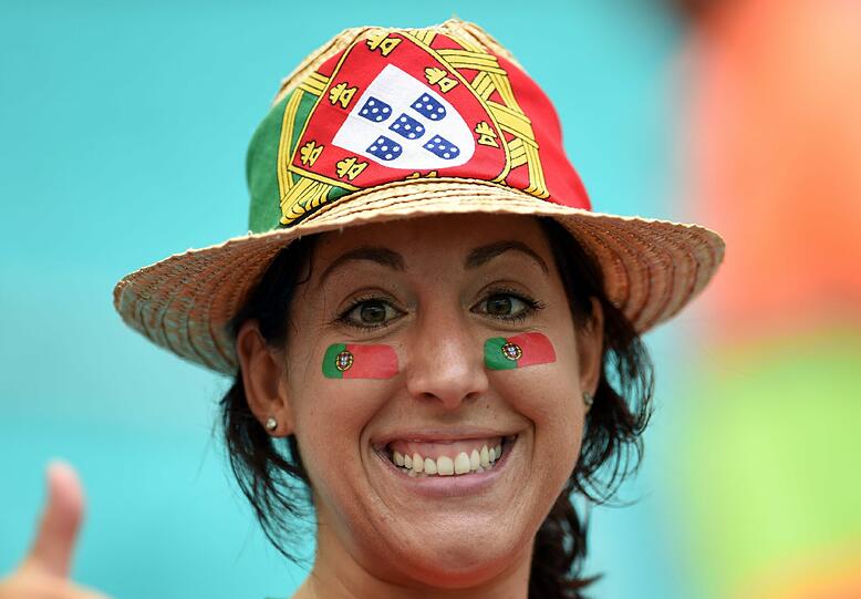 Ob im Stadion in Brasilien oder beim Public Viewing daheim: Die heißesten Fans der WM. Die Bilder!