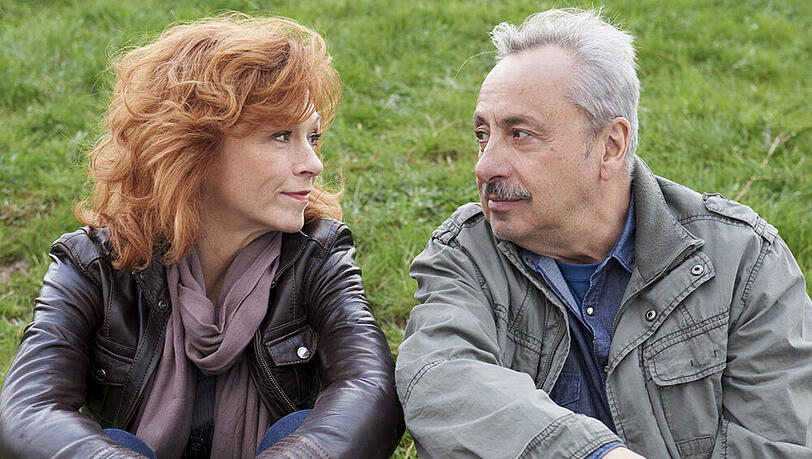 Stubbe - Von Fall zu Fall: Stubbe (Wolfgang Stumph) weiß nicht, wie es mit Marlene Berger (Heike Trinker) weitergehen soll Stubbe - Von Fall zu Fall: Stubbe (Wolfgang Stumph) weiß nicht, wie es mit Marlene Berger (Heike Trinker) weitergehen soll
