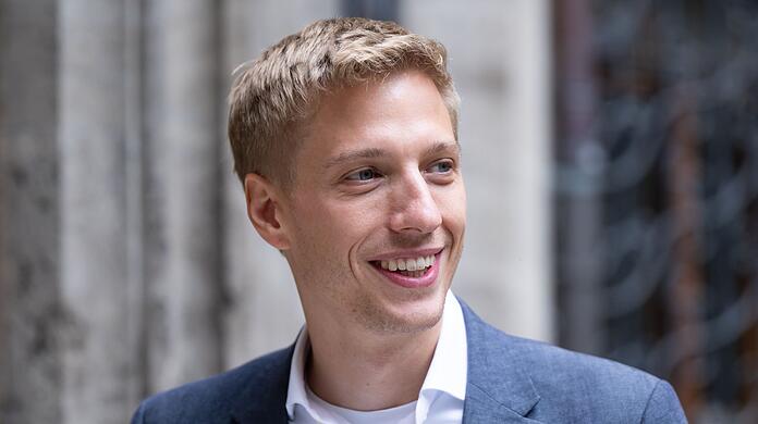 B&uuml;rgermeister Dominik Krause ist der OB-Kandidat der Gr&uuml;nen bei der Kommunalwahl am 8. M&auml;rz 2026.