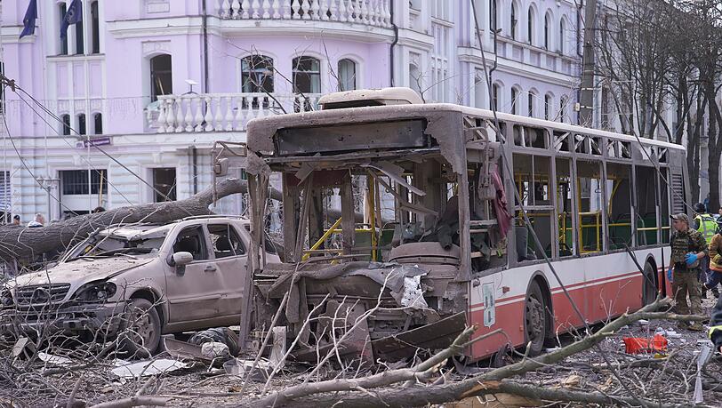 Die Stadt Sumy im Nordosten der Ukraine ist immer wieder Ziel russischer Raketenschläge.
