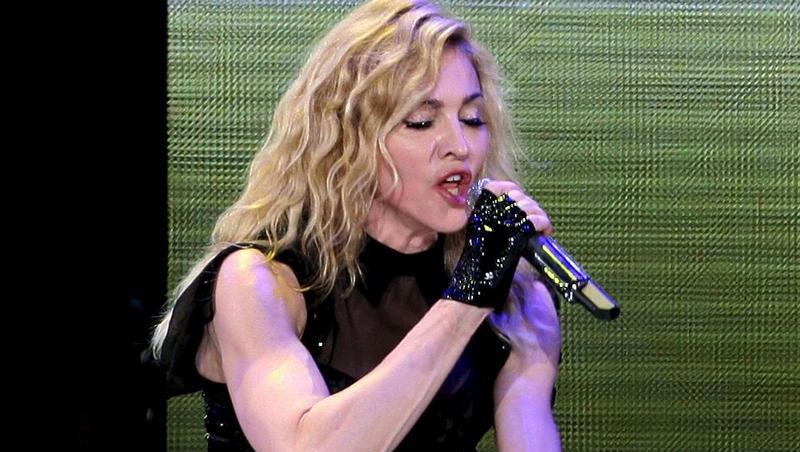 Madonna steht auf Fitness. Madonna steht auf Fitness.