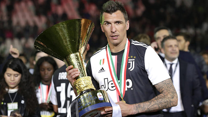 Stürmerstar bei Juventus Turin: Mario Mandzukic.