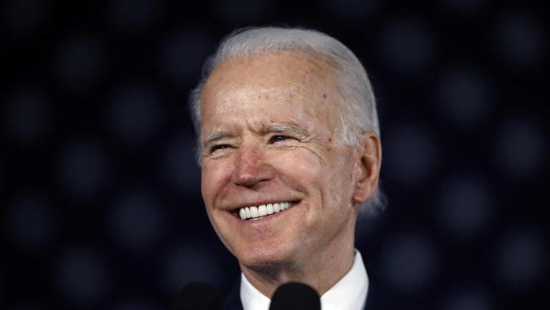 Konnte sich nach ersten Auszählungen in Virgina durchsetzen: Joe Biden. Konnte sich nach ersten Auszählungen in Virgina durchsetzen: Joe Biden.