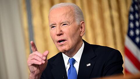 Biden nutzte seine Abschiedsrede, um seinen Landsleuten eindringlich ins Gewissen zu reden.